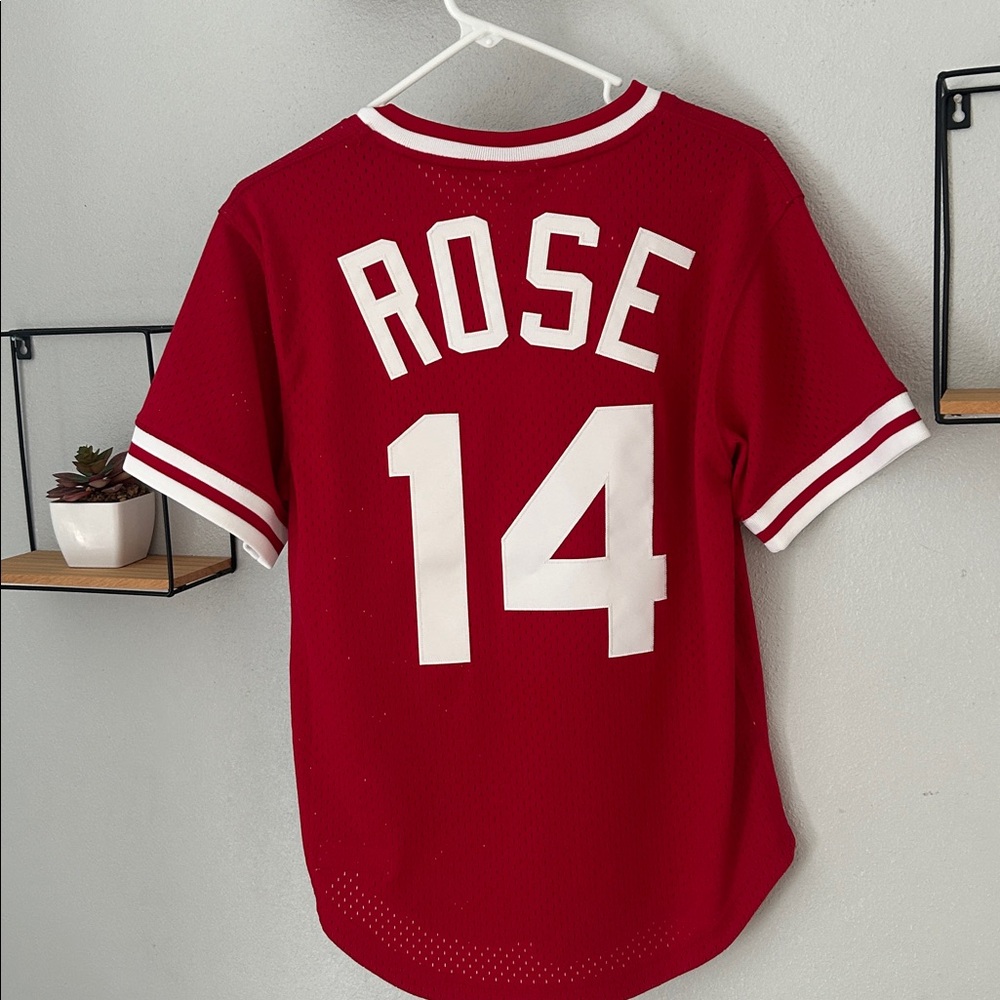 Mitchell & Ness Red Reds Jersey